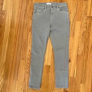 LOFT Modern Skinny Crop Gray Jeans – Size 27 / 4